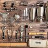 Cocktail Shaker Set Bartender Kit by BARILLIO