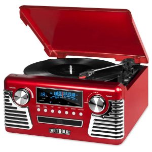 Victrola 50's Retro Bluetooth Record Player