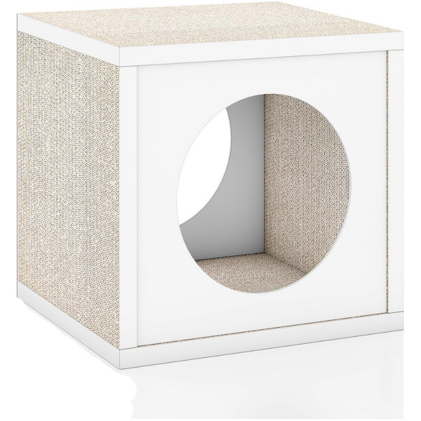 Cat Scratching Post with Hideaway