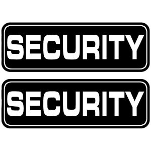 Security Officers Magnetic Signs