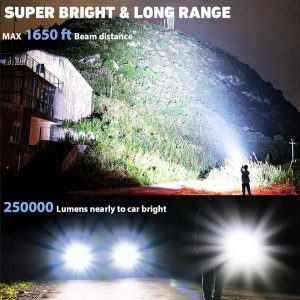 Sigoobal Rechargeable Led Flashlights High Lumens