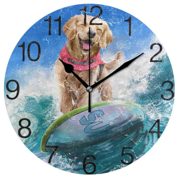 Surf-themed Wall Clock
