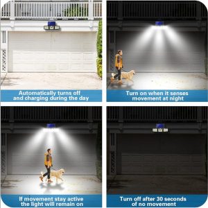 AmeriTop Solar Lights Outdoor