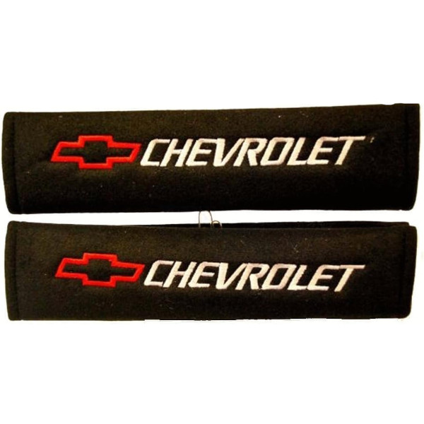 Chevy Logo Seat Belt Pads