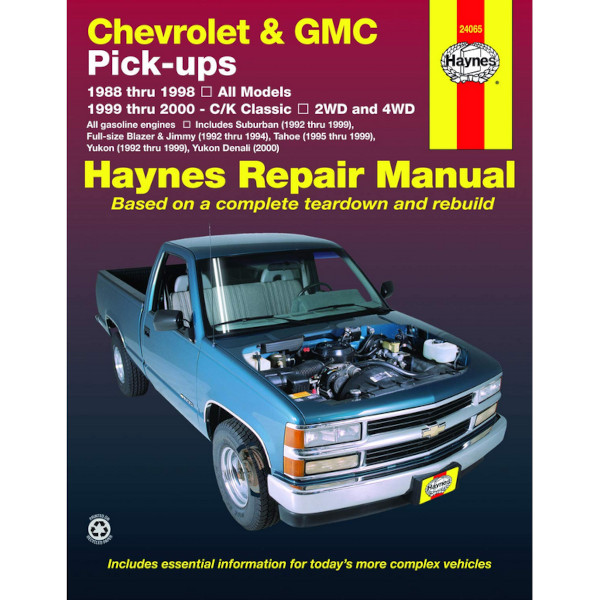Chevy Truck Repair Manual
