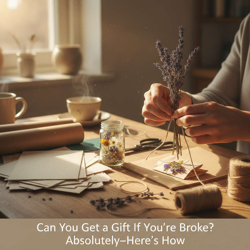Can You Get a Gift If You're Broke? Absolutely—Here's How