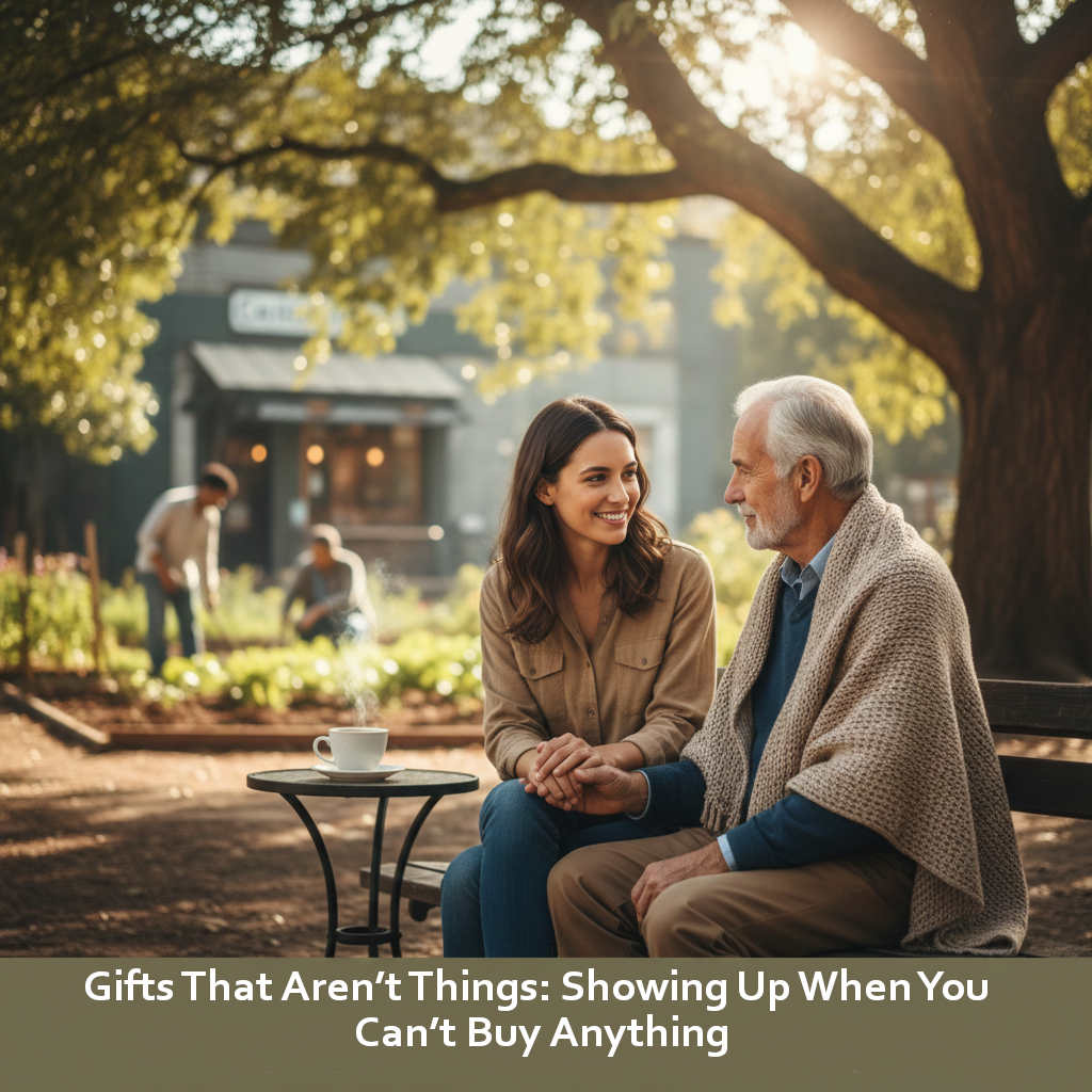 Gifts That Aren’t Things: Showing Up When You Can’t Buy Anything